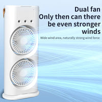 DualMist Breeze 2-in-1 Spray & Cooling Fan