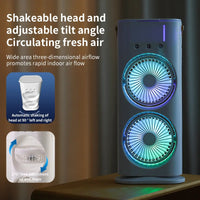 DualMist Breeze 2-in-1 Spray & Cooling Fan